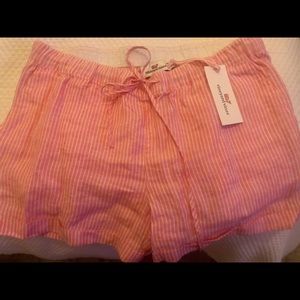 NWT Vineyard Vines linen drawstring short S